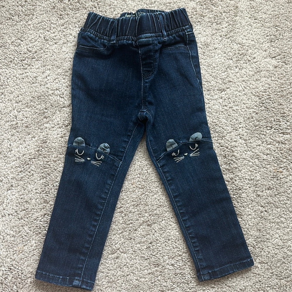 2T Gap Jean leggings